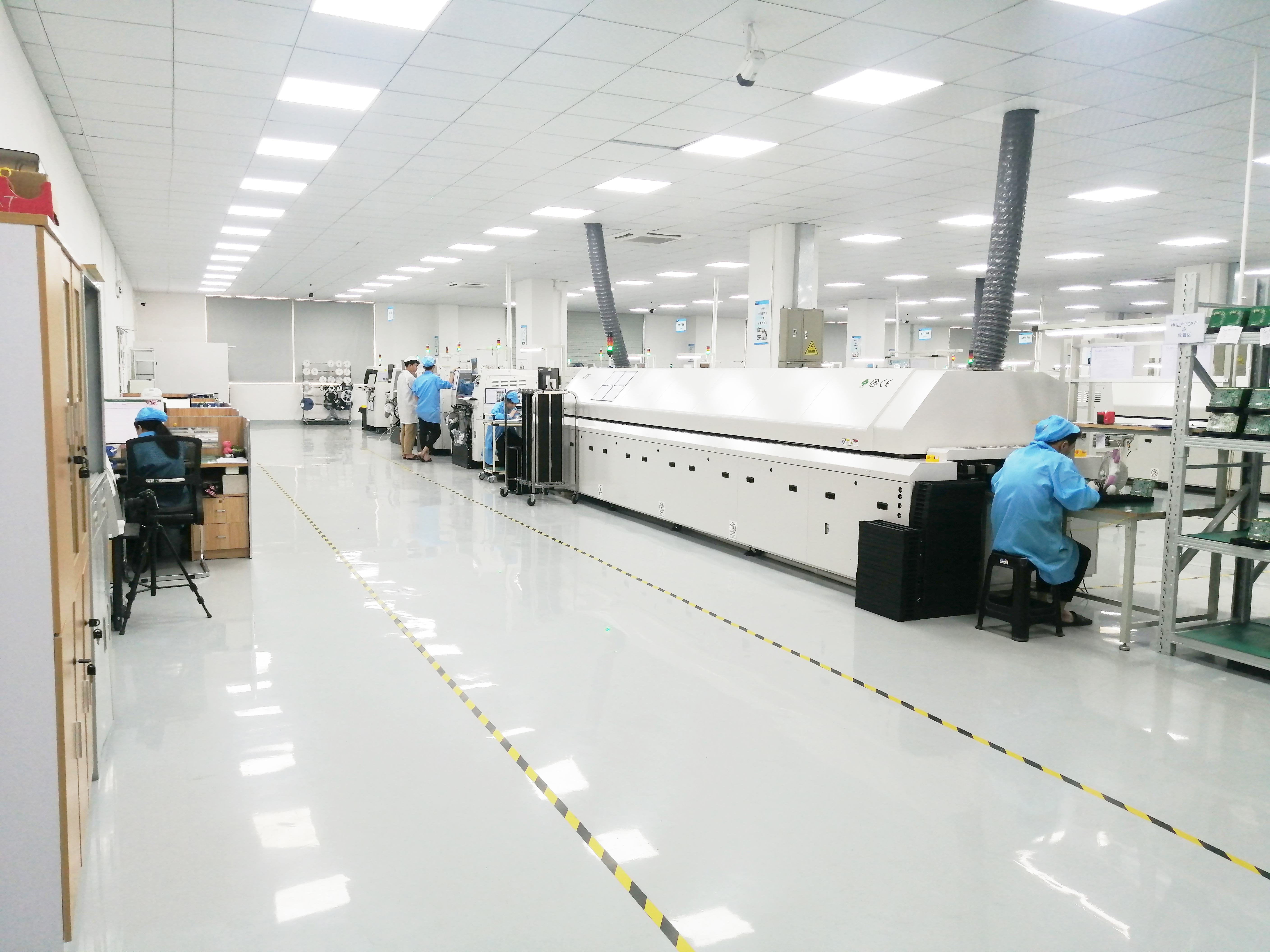 西鄉(xiāng)SMT貼片加工車間圖片