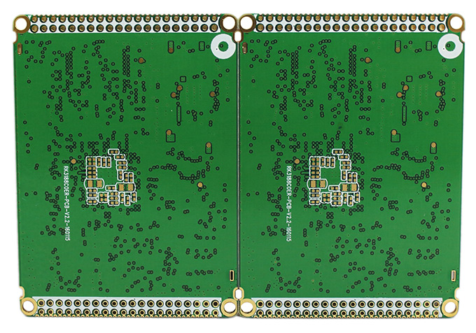 6層阻抗半孔細(xì)密線路PCB電路板_導(dǎo)航儀SMT貼片加工廠