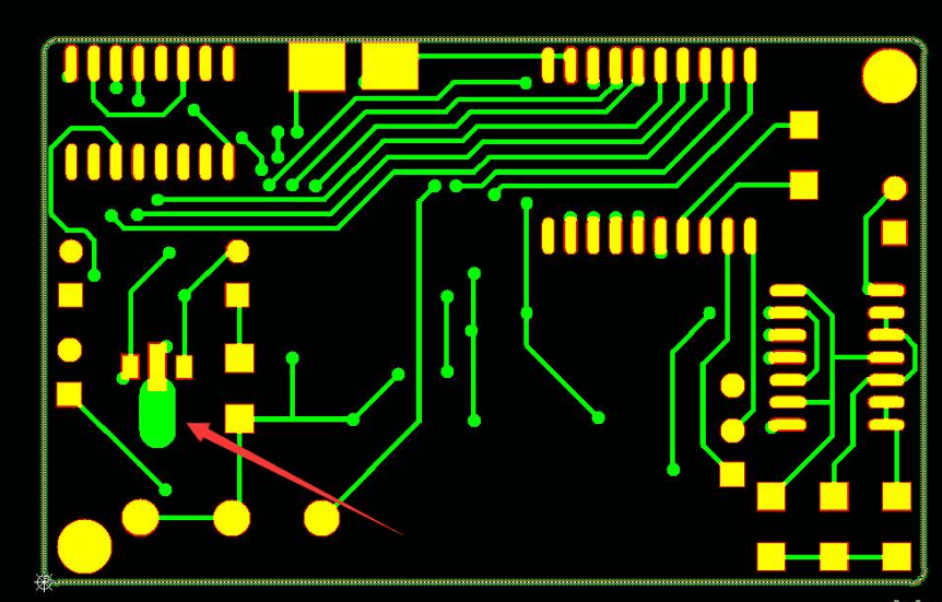 PCB焊盤印制導(dǎo)線連接的設(shè)置